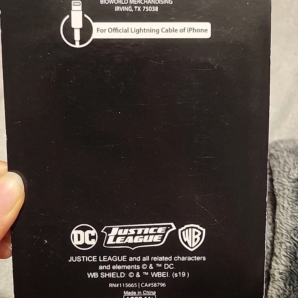 Justice League Cable Charms
